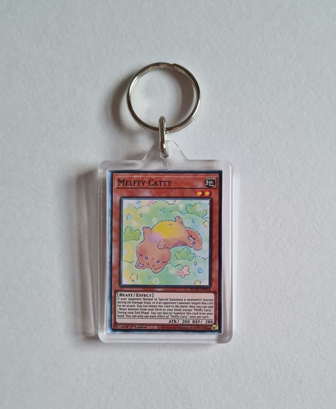 YuGiOh Card Inspired Keyrings/Keychains Yugioh Yu Gi Oh Etsy