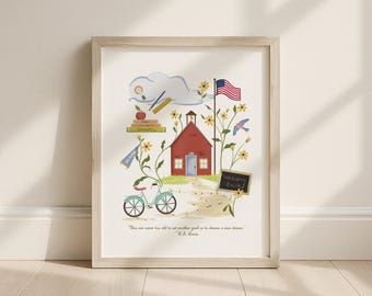 School Life Art Print