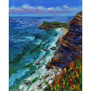 Laguna Beach Painting Original Art California Oil Painting | Etsy