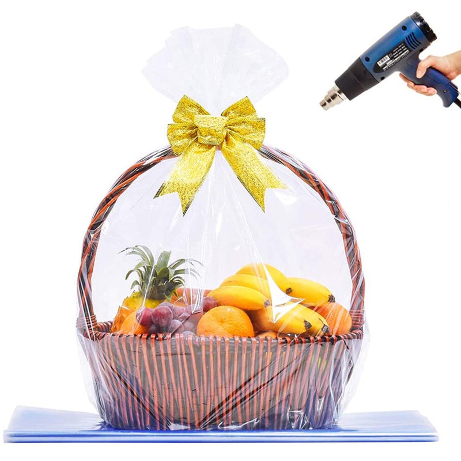 Extra Large Jumbo Shrink Wrap Bags Cellophane Bags for Easter Etsy