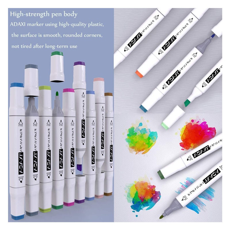 Coloring Markers Set for Adults With Standing Base 168 Colors