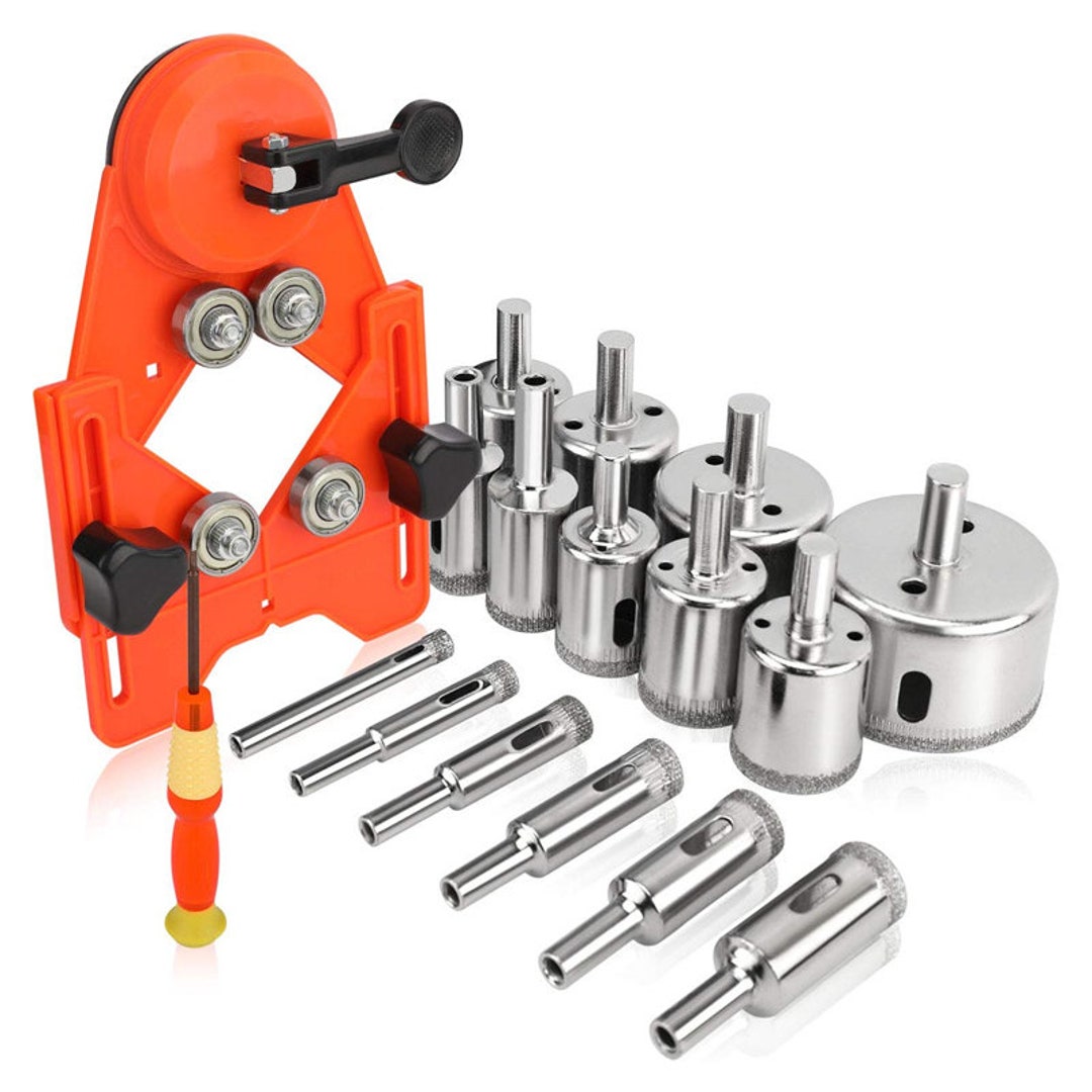 Diamond Drill Bit Tile Hole Saw Set 15 PCS Diamond Hole Saw Etsy