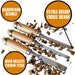 Professional Wood Carving Chisel Set 12 Piece Sharp Woodworking Tools ...