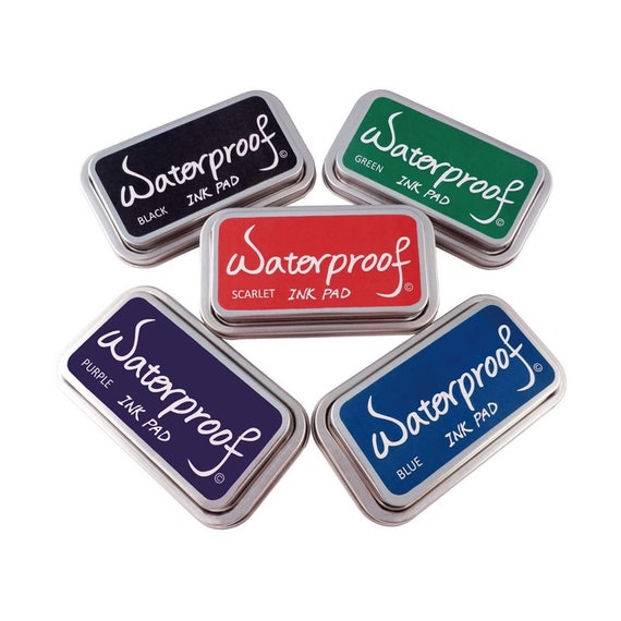 Best Stamp Ink Pads for Rubber Stamps Waterproof Stamp Pads Etsy