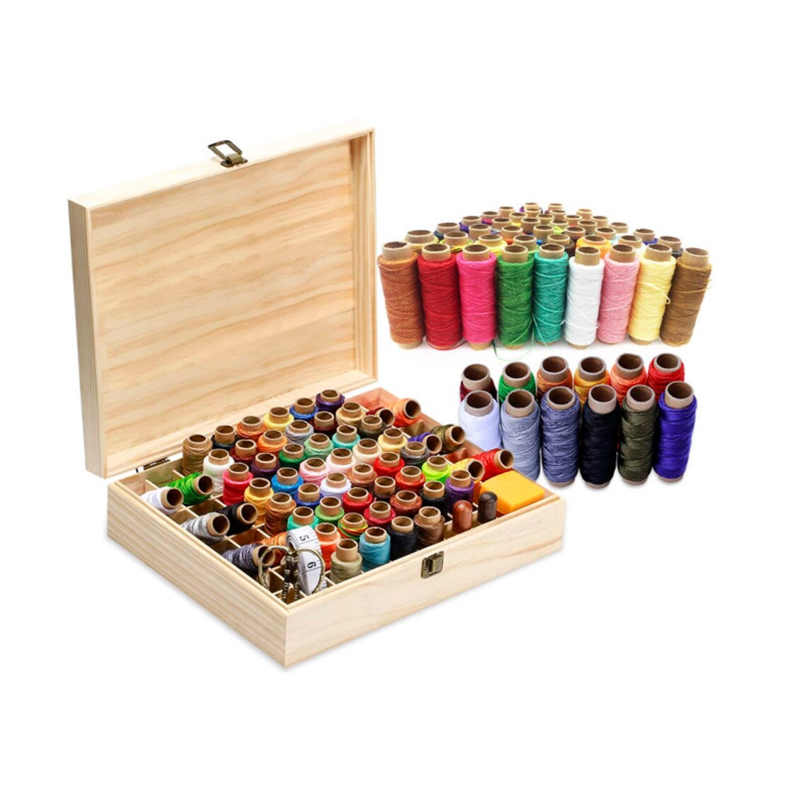 104 Pcs Leather Sewing Kit Leather Upholstery Repair Kit Etsy