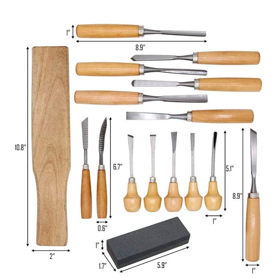 7-Piece Carving Tool Set - Lee Valley Tools