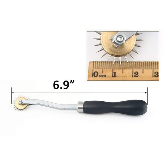 Tracing Wheel Sewing Tool, Needle Point Tracing Wheel,stitching Wheel Tool  for Leathercraft, Professional Stitch Marking Spacer 