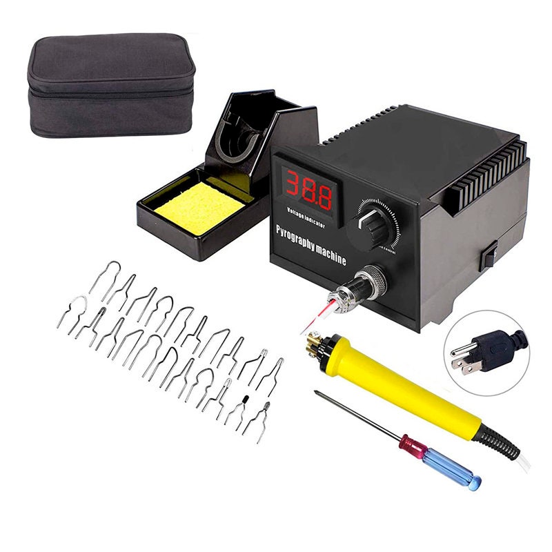 60W 110V Wood Burning Kit Digital Display Wood Burner Tool Etsy UK