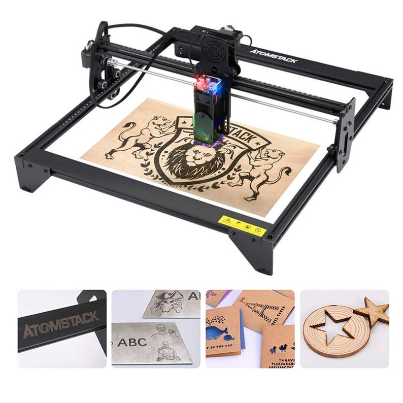 Engraver 20W Eye Protection 5000mw Laser Engraving Cutting Etsy