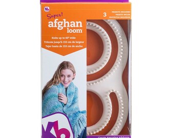 Board KB Afghan Knitting Loom, for Blankets, Large Projects One Count 