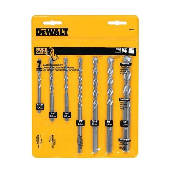 Masonry Drill Bit Set Percussion 