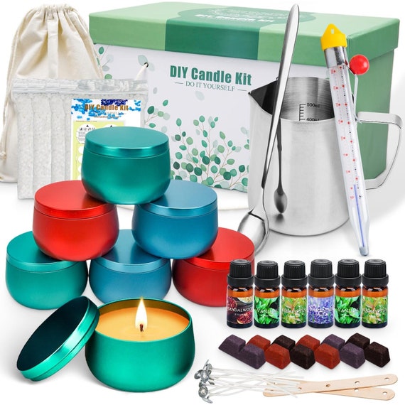 Candle Making Kit, Beeswax Scented Candles Supplies Arts and Crafts for  Adults and Teens Gift Set for Women Including Fragrance 
