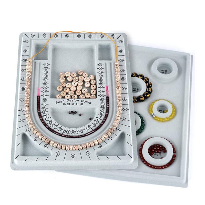 2pcs Bead Board DIY Bracelet Necklace Design Tray for Jewelry Etsy UK