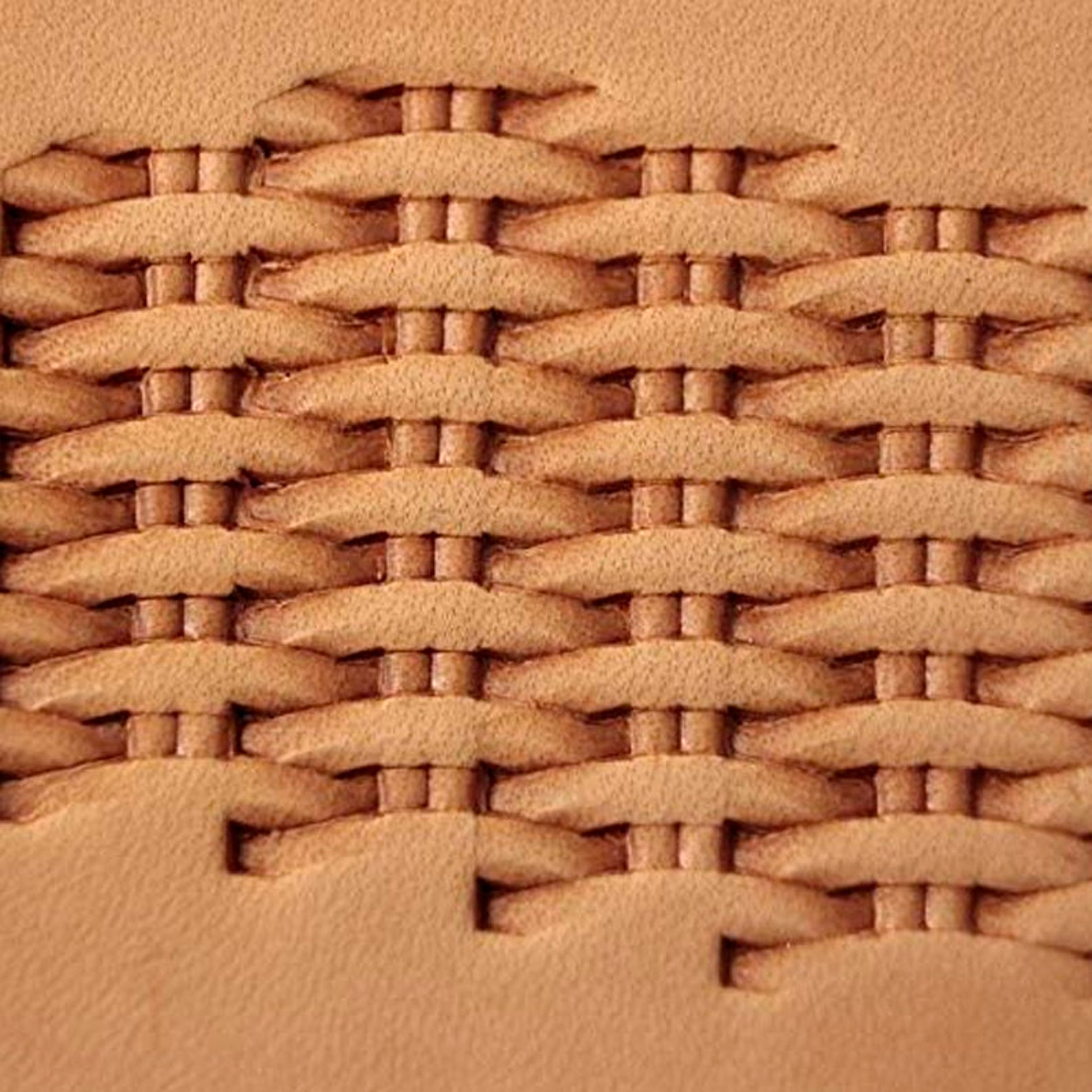 Basket Weave Leather Stamp Tool Stamps Stamping Carving Etsy