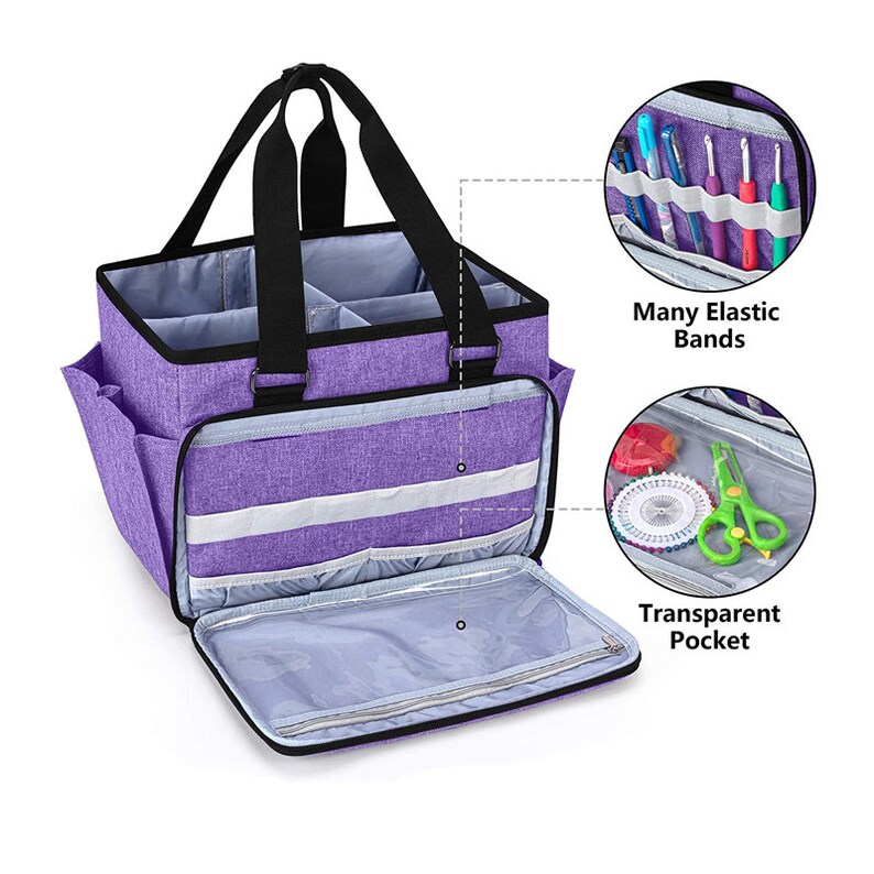 Sewing Accessories Organizer Craft Storage Tote Bag With Etsy