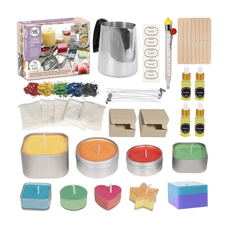 Candle Making Kit How To Tutorial — Brit + Co - Brit + Co