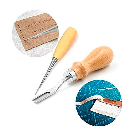 Acheter Les Kits d'outils en cuir comprennent un poinçon, un outil