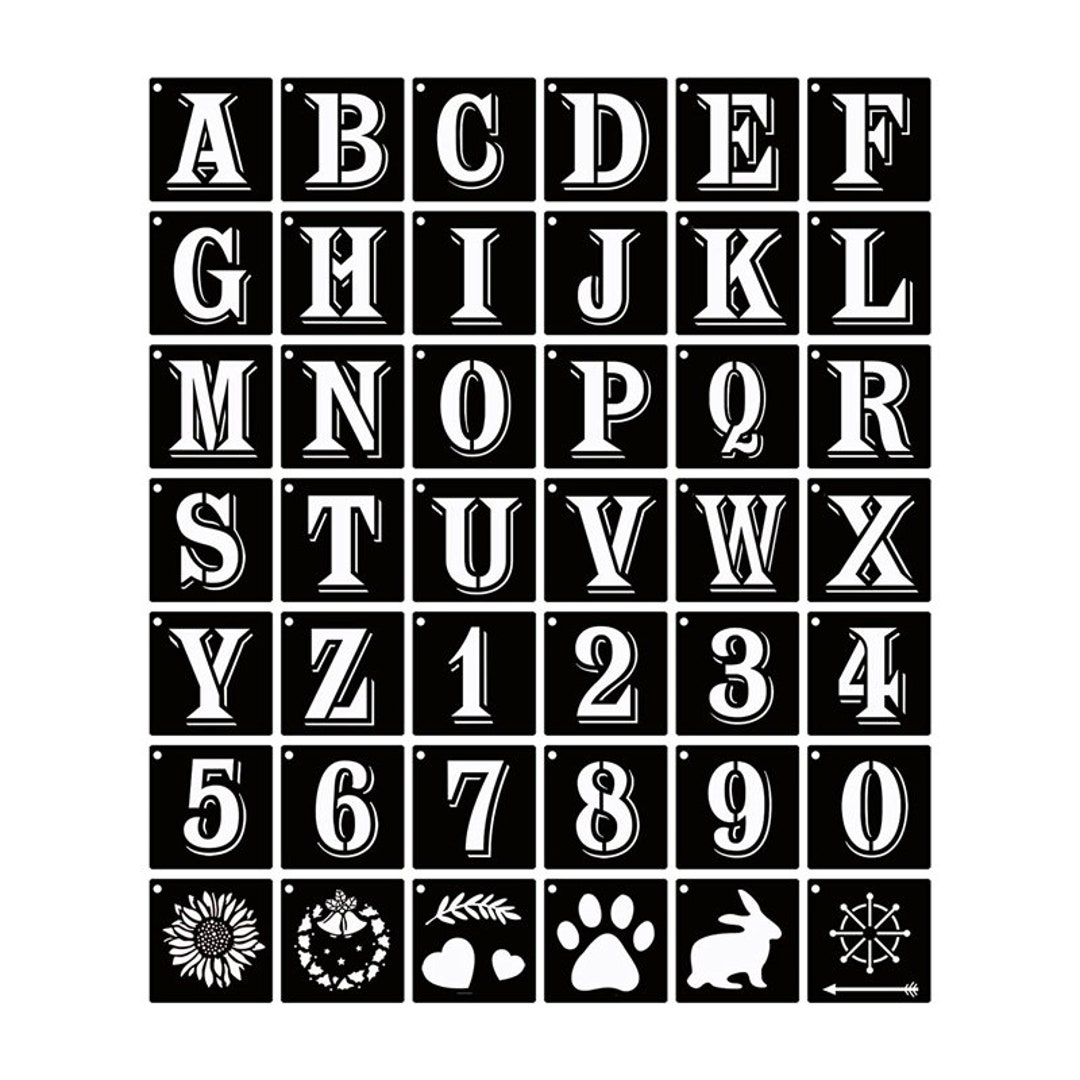 5 Inch Letter Stencil, Large Letter Stencils, Stencils Letters and Numbers, Stencil  Letters, Alphabet Art Craft Stencils, Reusable Alphabet Templates, Alphabet  Stencil Letters Numbers Stencils - Yahoo Shopping