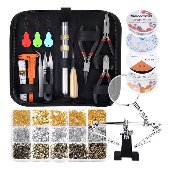 Jewelry Making Supplies Wire Wrapping Kit With Jewelry Beading Tools,  Jewelry Wire, Helping Hands and Jewelry -  Norway