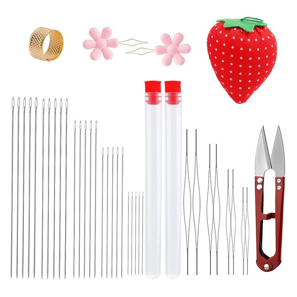 Beading Thread and Needles Etsy