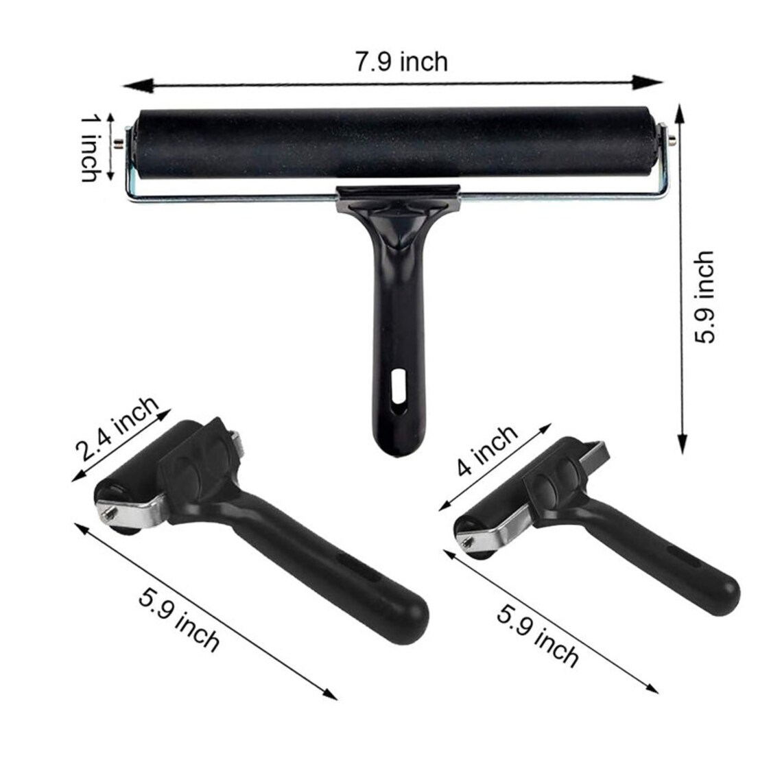 3 Pack Printmaking Brayers Premium Brayer Rollers for Etsy UK