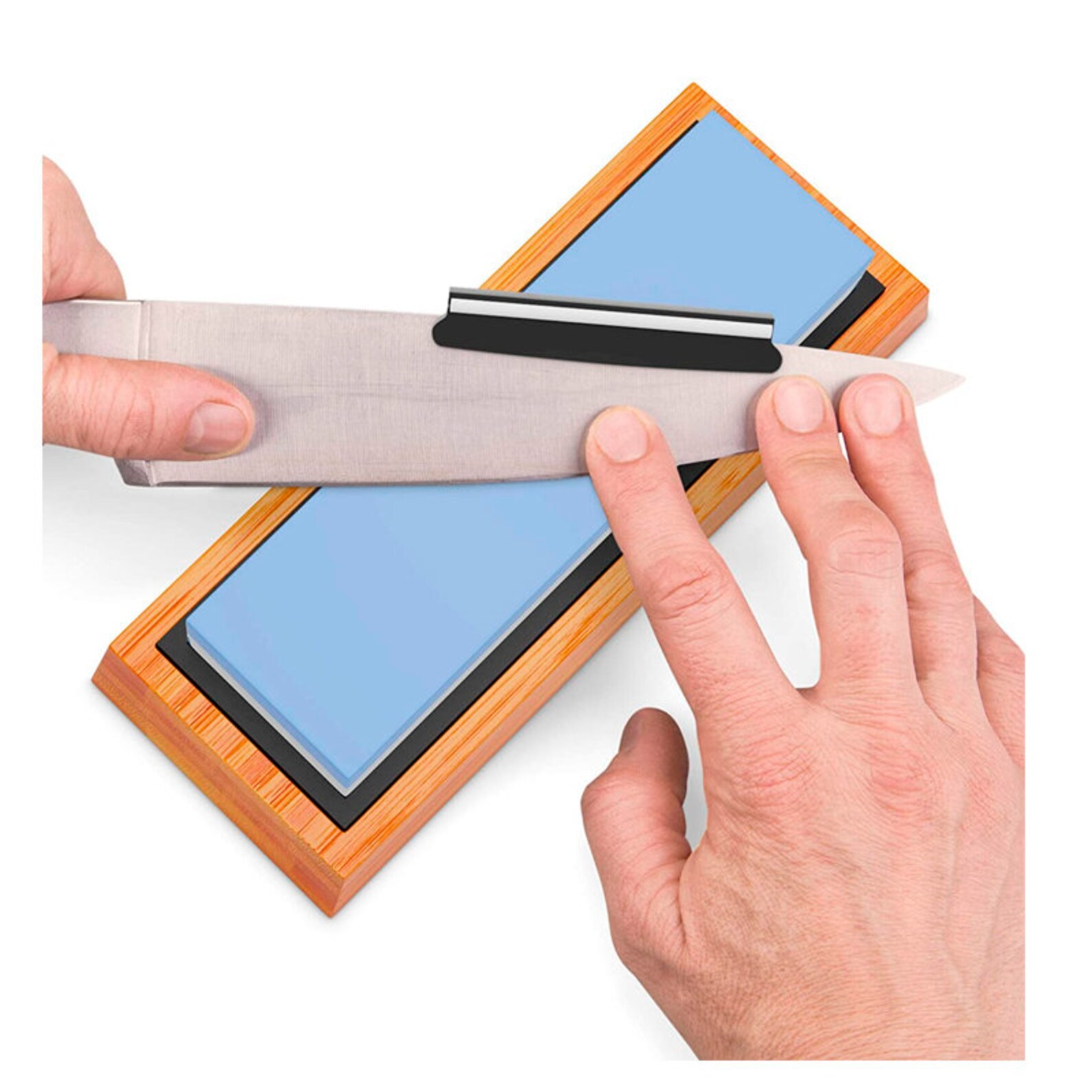 Sharp Pebble Complete Sharpening Stone Set Dual Grit Etsy