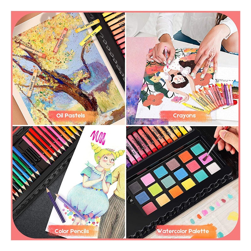 Dinonano Drawing Painting Art Set for Kids - 238 Pieces Paint