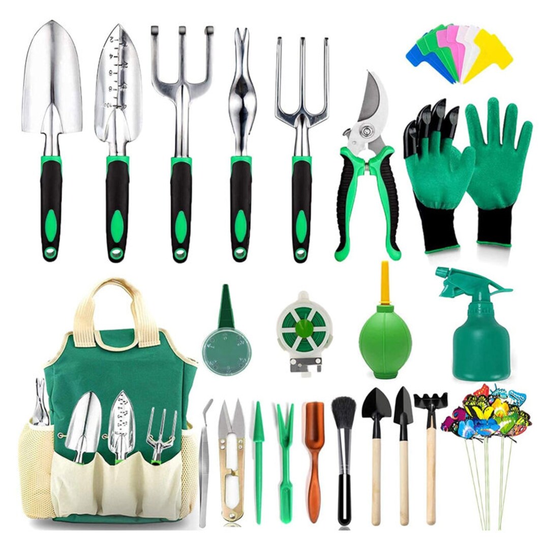 83 Pcs Garden Tools Set Succulent Tools Set Heavy Duty Etsy