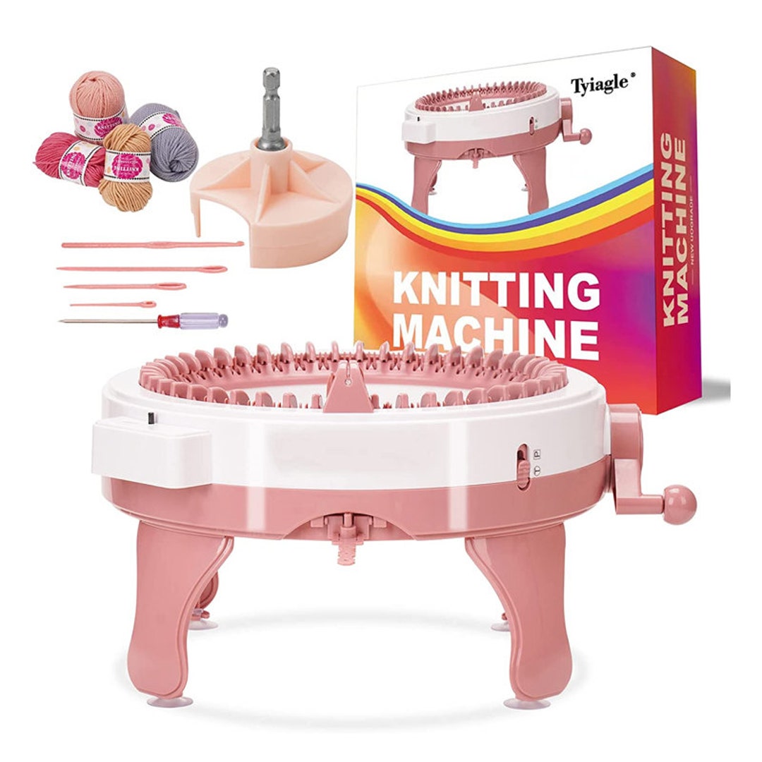 Knitting Machines 48 Needles Spinning for Beginner Adults & Kids Smart  Knitting Weaving Loom With Row Counter Crochet Machine -  Denmark