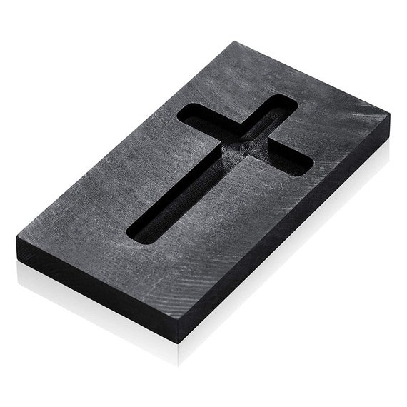 Cross Graphite Casting Ingot Mold Metal Refining Scrap Melting Casting 