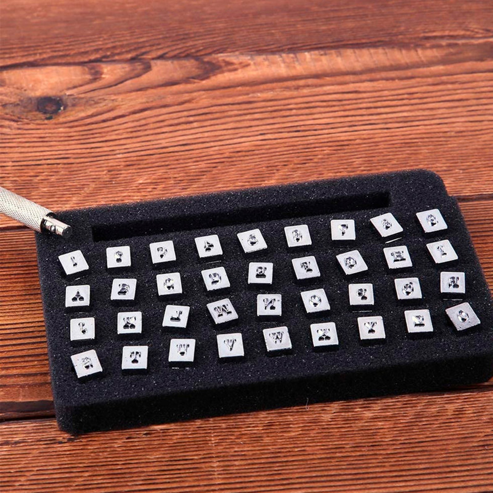 Leather Stamps Alphabet Set 3mm Alphabet Stamp Tools Set Etsy