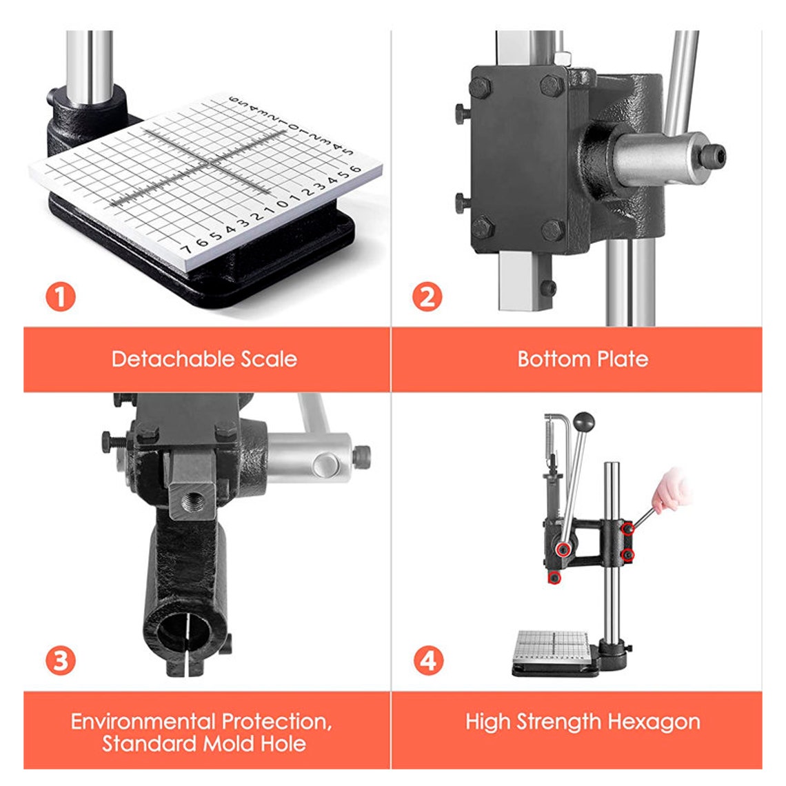 Leather Hole Puncher Hand Punching Machine Heavy Duty Manual Etsy