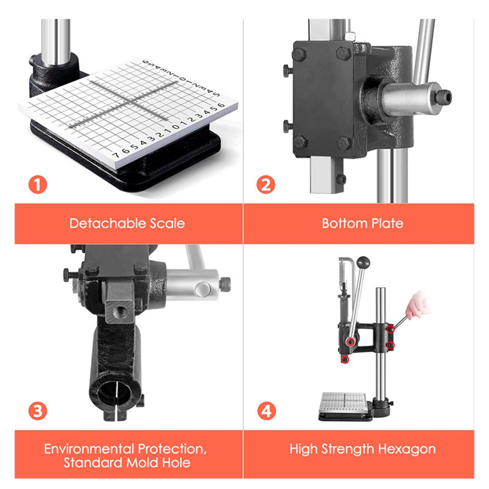 Leather Hole Puncher Hand Punching Machine Heavy Duty Manual Etsy