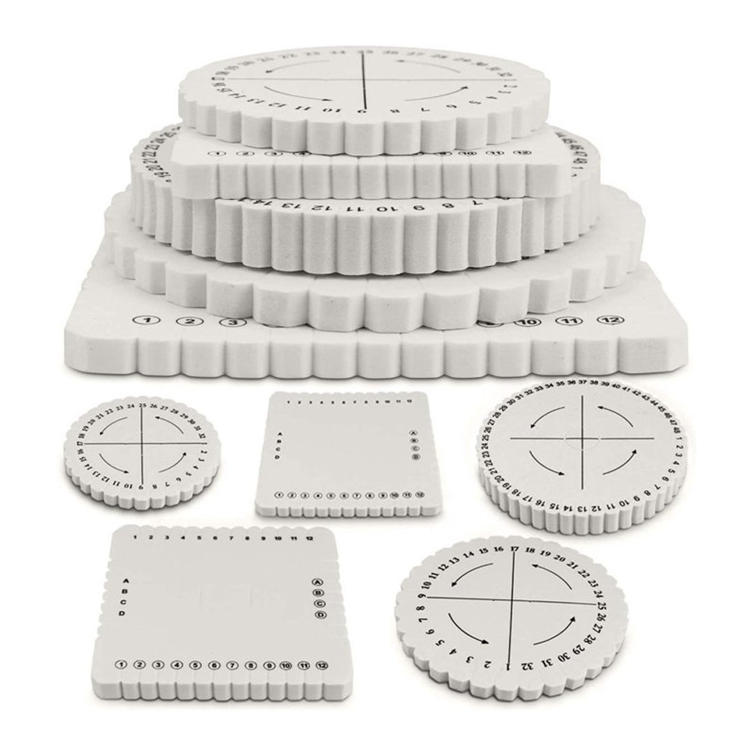 5 piezas Disco de trenzado Kumihimo de - Etsy España