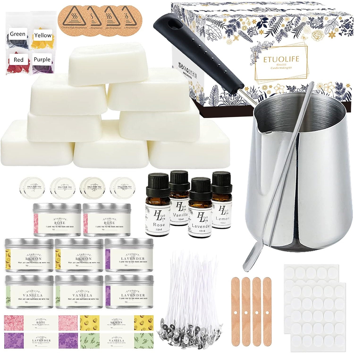 Candle Making Kit for Adults Kidscandle Making Supplies -  Hong Kong