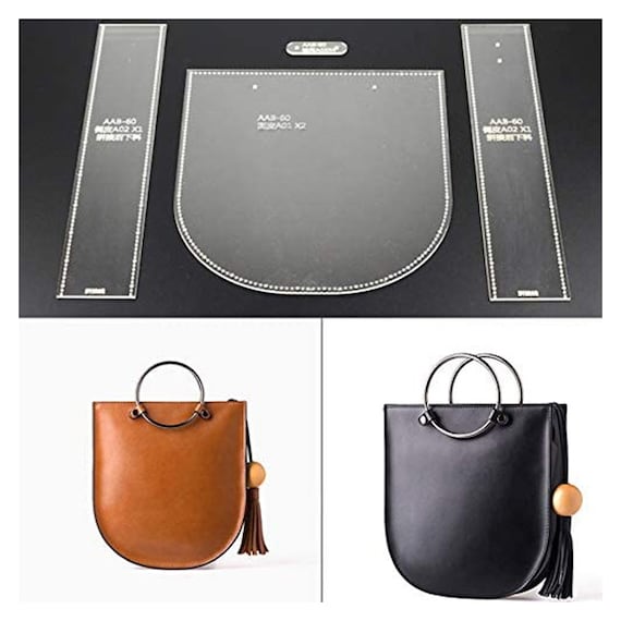 AAB-60 Handbag Acrylic Template Leather Pattern Acrylic Leather