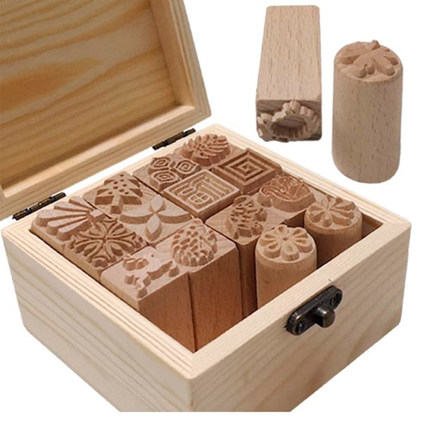 Wood Block Stamp Etsy