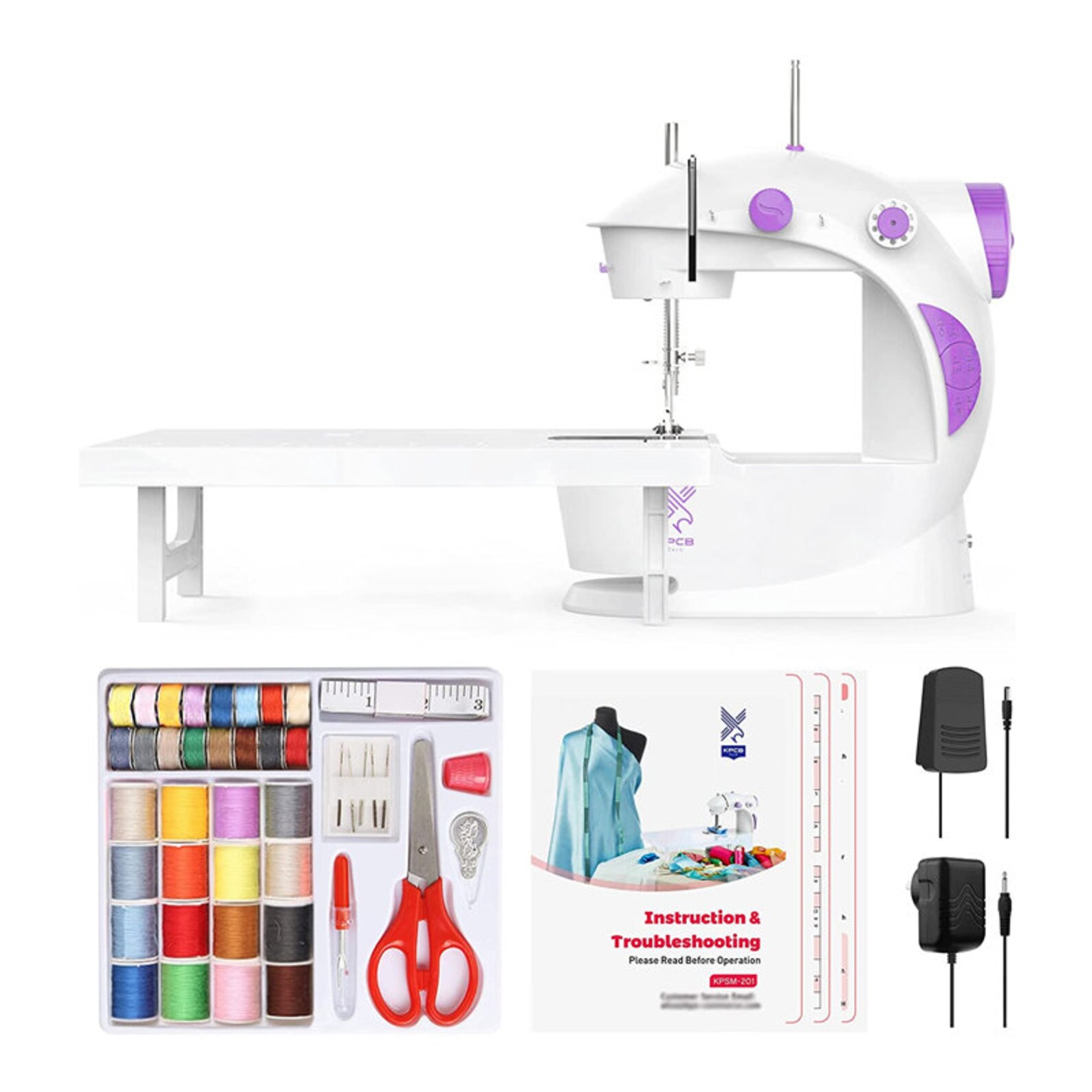 Varmax Sewing Machine With Extension Table and Sewing Kit Etsy