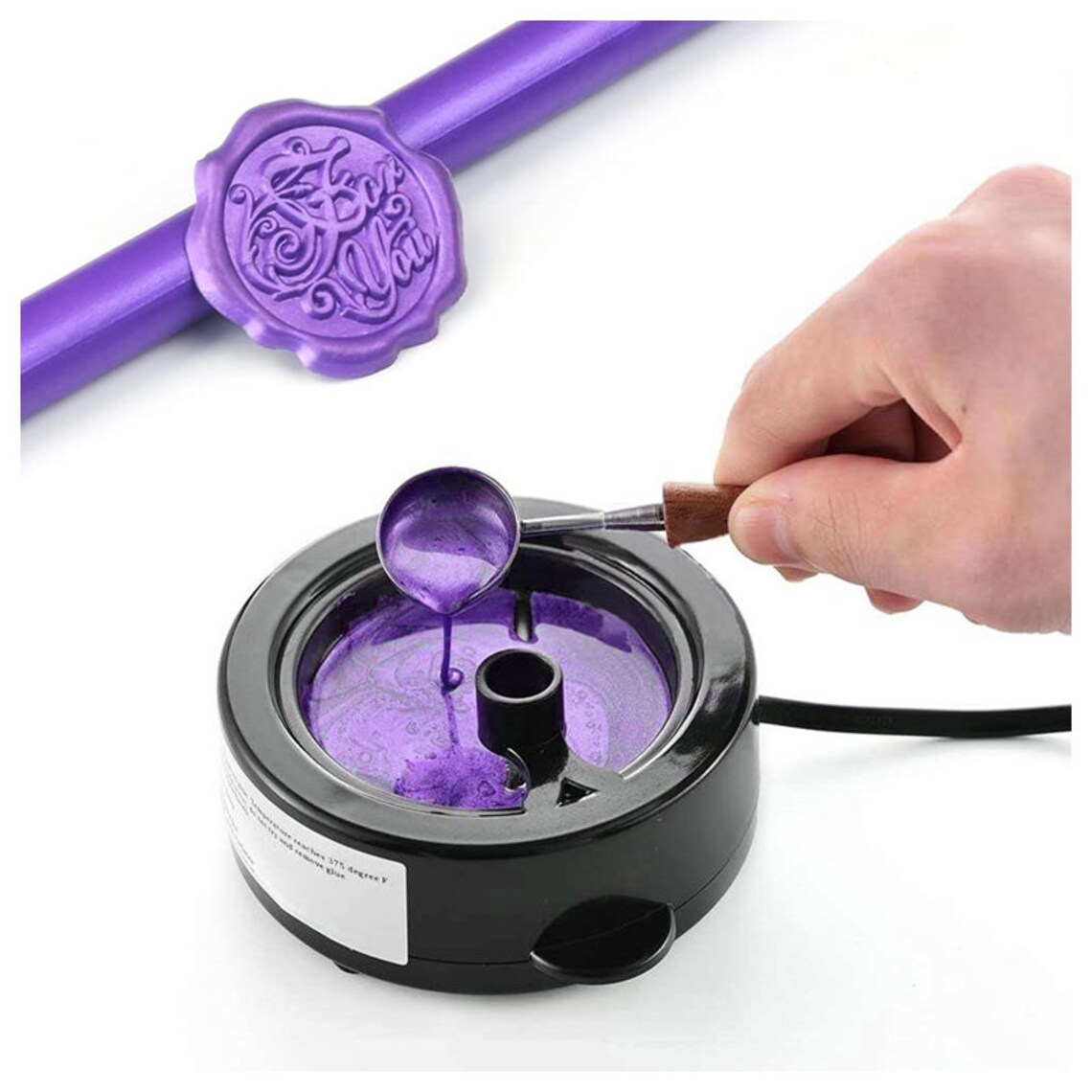 Wax Seal Warmer Furnace HOSAIL Electric Wax Melting Furnace Etsy