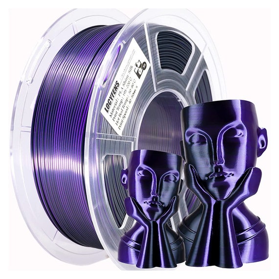 Tricolor Pla Filament 1.75mm Triple Color Silk Coextruded 3d