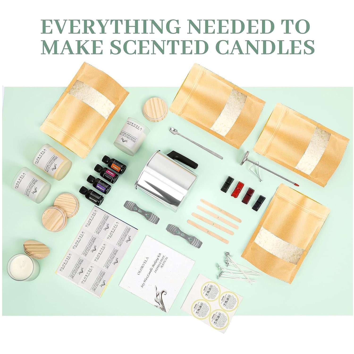 DIY Candle Making Kit for Adults Beginners Candle Making 