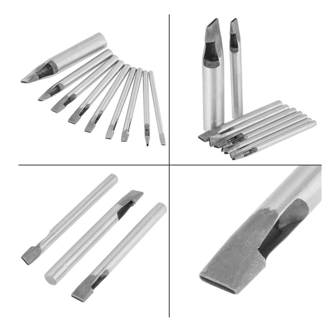 2mm Oval Shape Hole Punch9pcs Leather Oval Shape Hole Punch Etsy