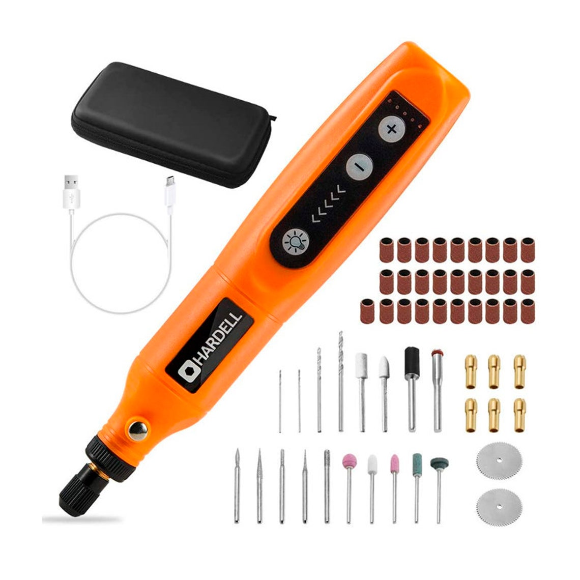 Cordless Rotary Tool Kit 3.7V USB Charging Cable and 5speed Etsy