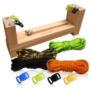 Jig Pro Shop Professional Paracord Jig With Multi-monkey Fist Jig 