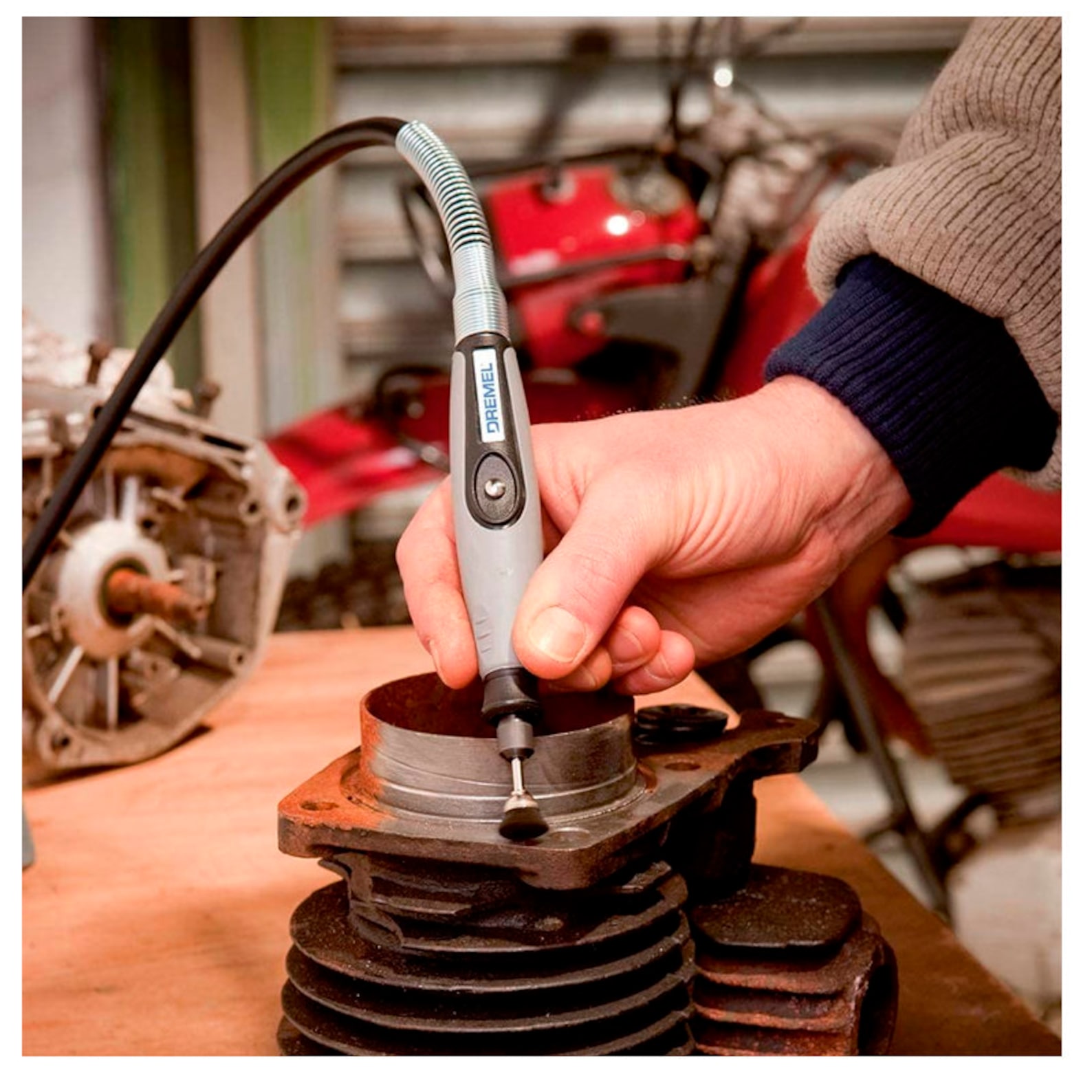 22501 Flex Shaft Rotary Tool Attachment With Comfort Grip Etsy