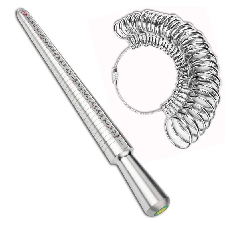 Accmor Ring Sizer Tool Including Ring Mandrel Ring Sizer Etsy