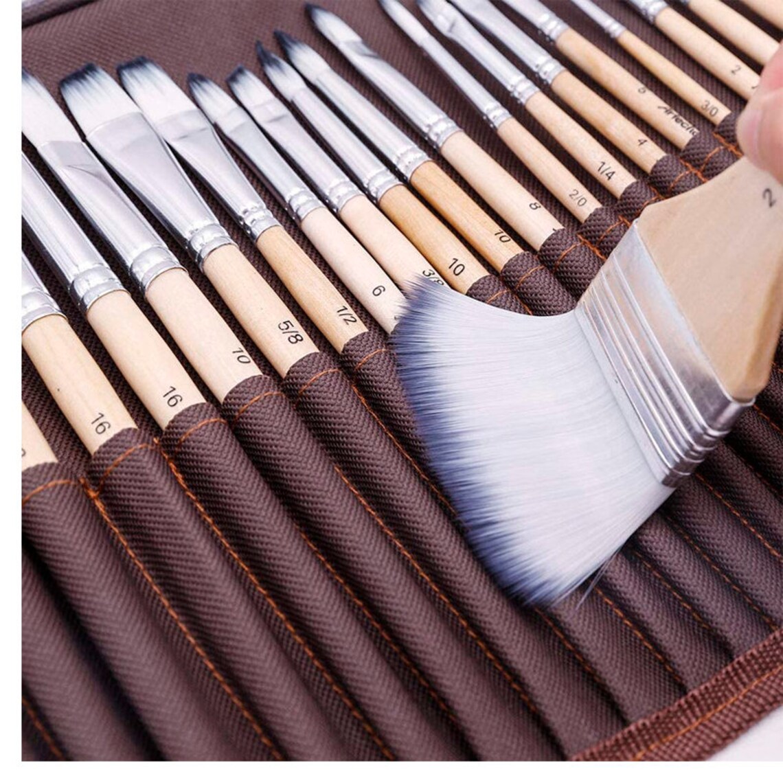 Artecho Art Paint Brushes Set for Watercolor Acrylic Oil Etsy