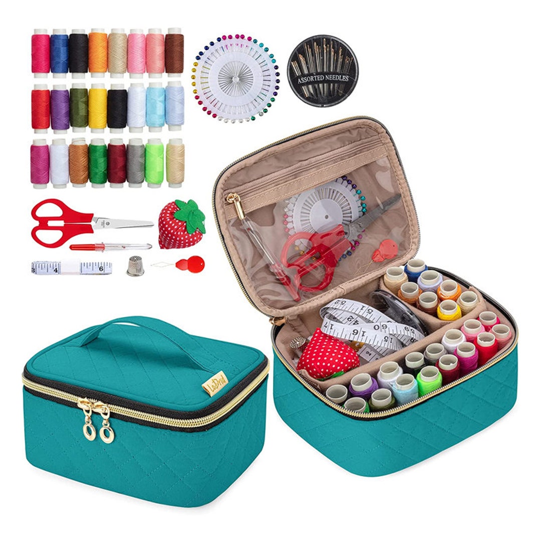 30Pcs/box Multifunction Box Sewing Kit Needle Tape Scissor Threads Sewing  Boxes Home & Travelling Supplies New Sewing Accessory