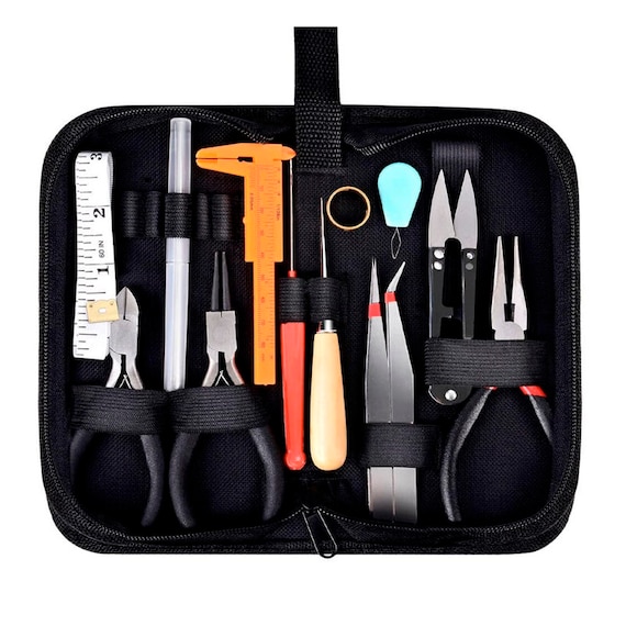 19pcs Jewelry Making Tools Kit With Zipper Storage Case for Jewelry  Crafting and Jewelry Repair 