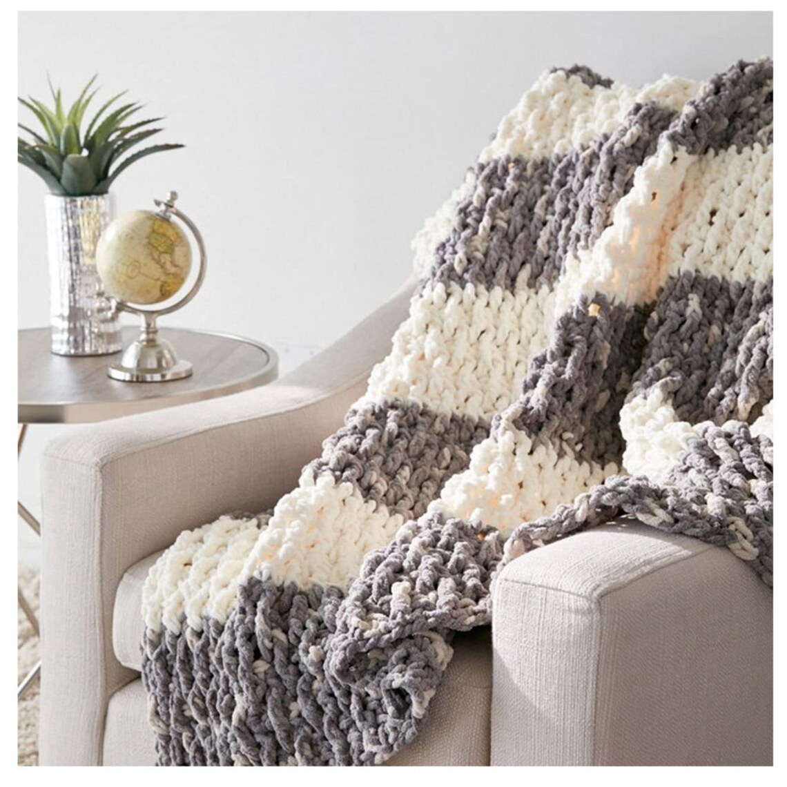 Bernat Blanket Yarn Silver Steel Etsy UK